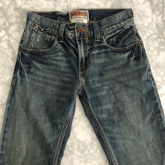 Levi’s Men’s Slim Straight Jeans - Picture 2 of 4